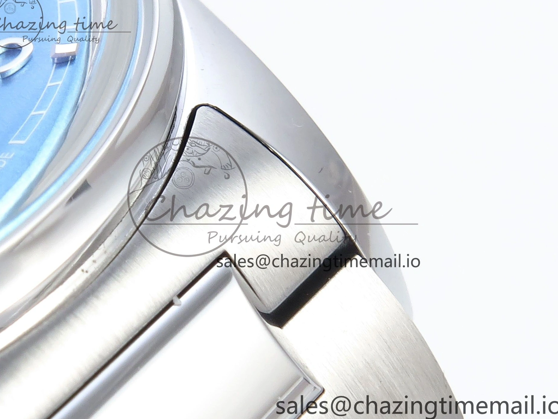 MIROTIME 0506 FashionForward Portugieser Auto IWC0562D APSF 1:1 Best Edition Light Blue Dial on SS Bracelet A 6994